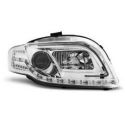 Přední světla AUDI A4 B7 11.04-03.08 LED TUBE LIGHTS CHROM