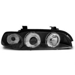 Přední světla BMW E39 09.95-06.03 ANGEL EYES BLACK