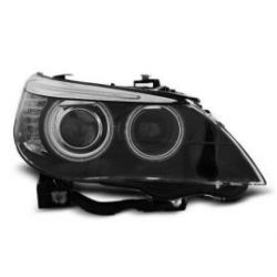 Přední světla BMW E60/E61 03-04 CCFL HID D2S DUAL PROJECTOR BLACK