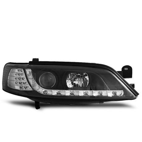 Přední světla OPEL VECTRA B 11.96-12.98 DAYLIGHT BLACK LED INDICATOR