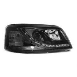 Přední světla VW T5 04.03-08.09 homologace DRL R87 BLACK